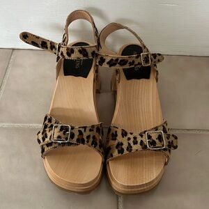 Swedish hasbeens sandals size 38